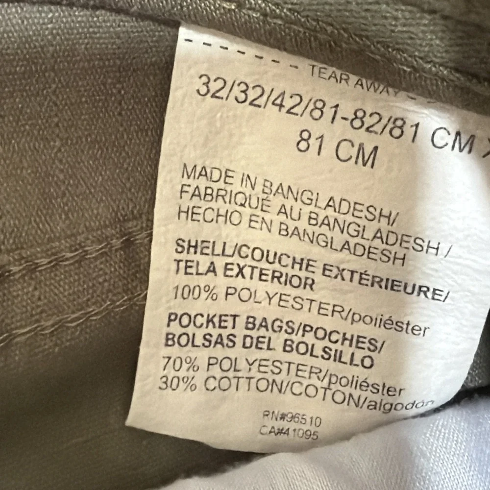 Under Armour Pants Mens Size 32x32 Green Storm Tactical Ripstop Outdoor Work